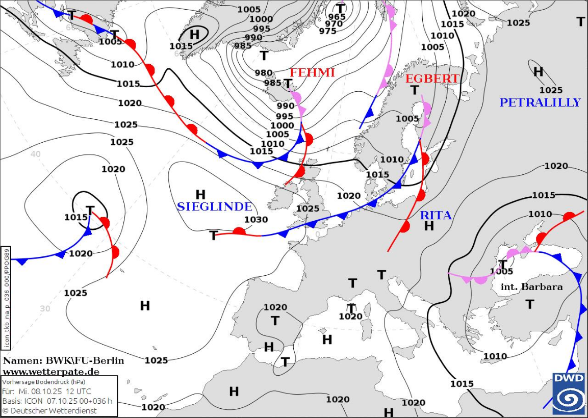 Погода в Україні завтра 8 жовтня залежить від циклону і фронтів - де дощ, штормовий вітер, прогноз 2