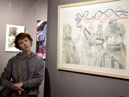 «Позивний: Художник» - київські митці показали війну в артоб’єктах - фото 8