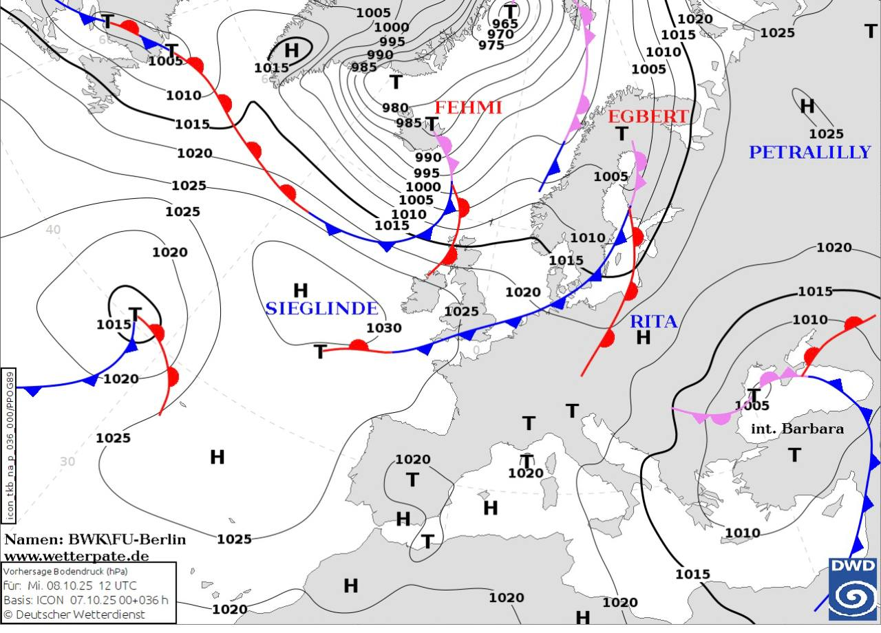 Прогноз погоди на 8 жовтня Прогноз погоди на 8 жовтня 2