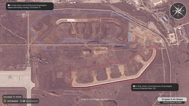 РФ розширює авіабазу "Енгельс-2" для нанесення більш потужних ударів по Україні 2