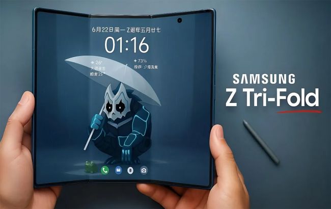 Samsung Tri-Fold - дата випуску та що відомо про характеристики 1