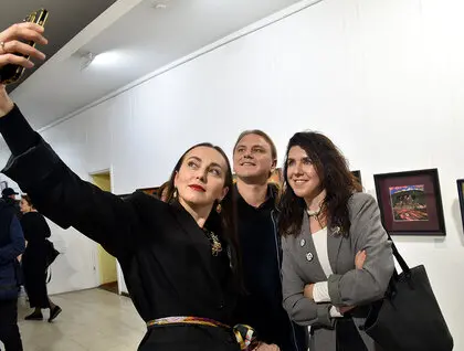 Свобода лінії - виставка графіки Горської і Зарецького відкрилася у Митці - фоторепортаж 24