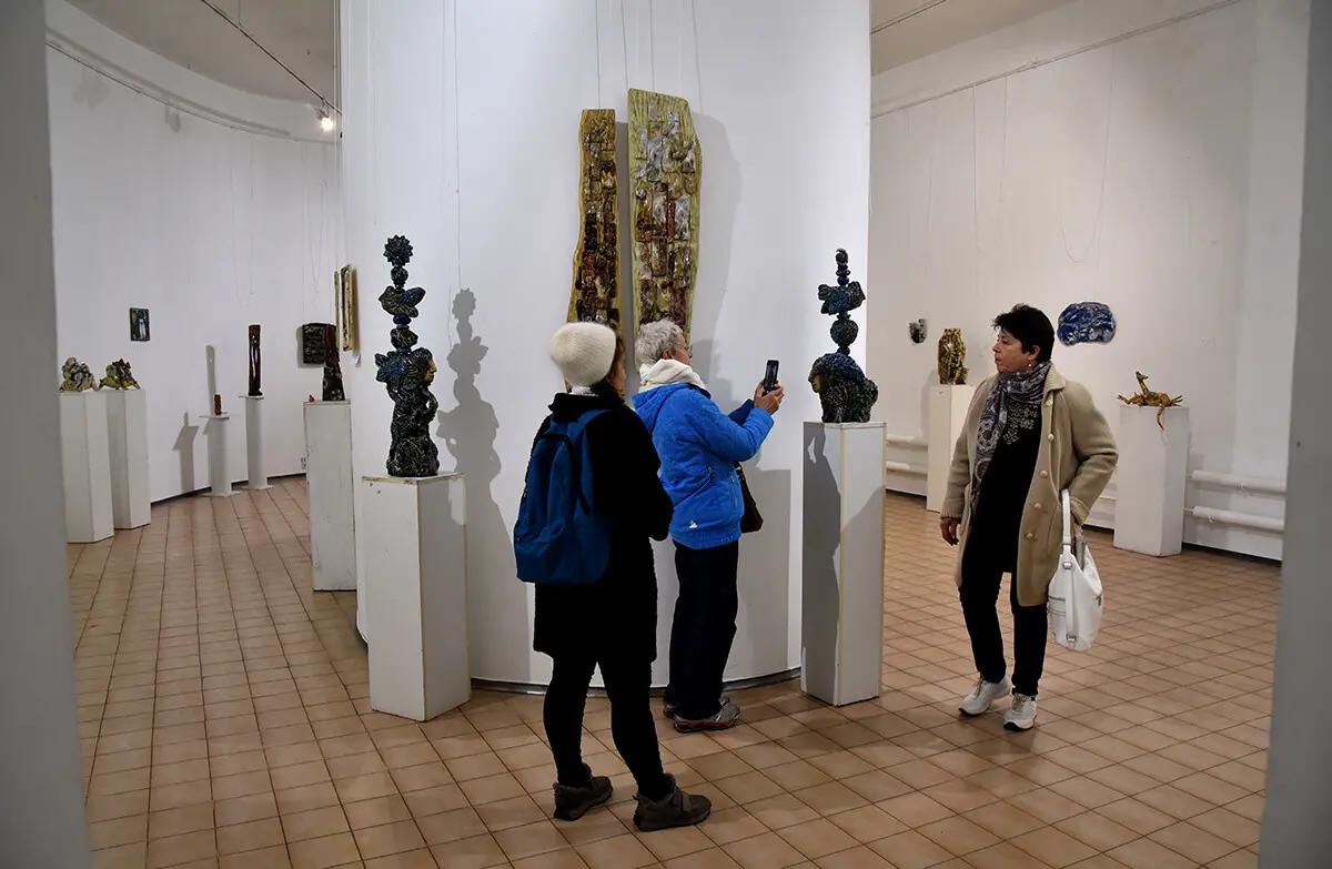 У київському Будинку художника відкрилася ювілейна виставка Сучасне мистецтво вогню 3