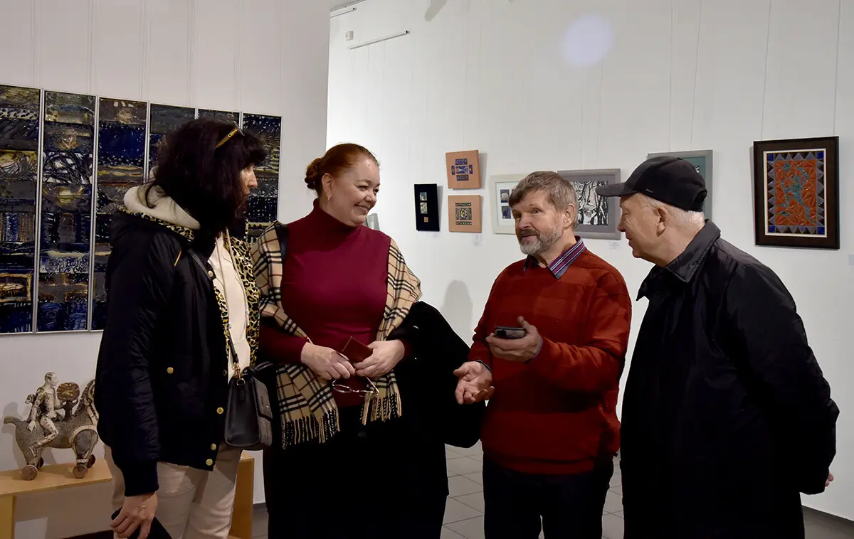 У київському Будинку художника відкрилася ювілейна виставка Сучасне мистецтво вогню 1