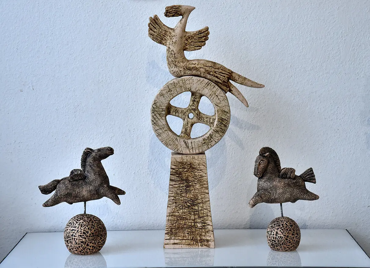 У київському Будинку художника відкрилася ювілейна виставка Сучасне мистецтво вогню 14