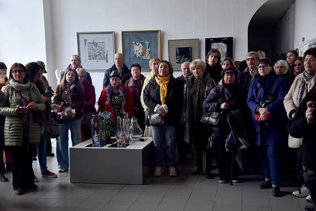 У київському Будинку художника відкрилася ювілейна виставка Сучасне мистецтво вогню 9