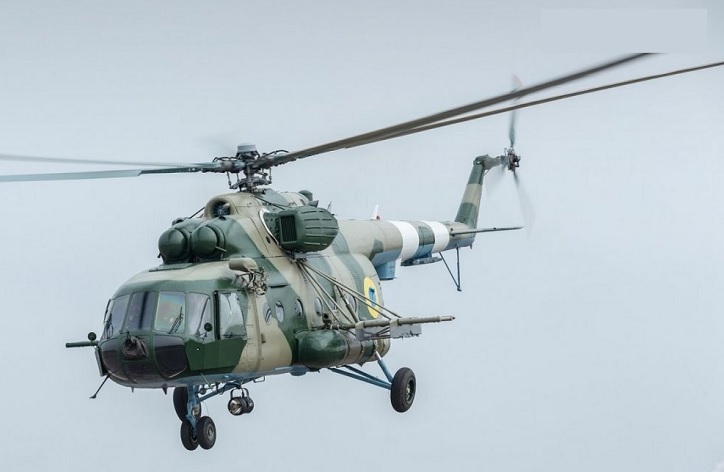 Українські вертольоти Мі-8 адаптували для запуску ракет FZ275 LGR 1