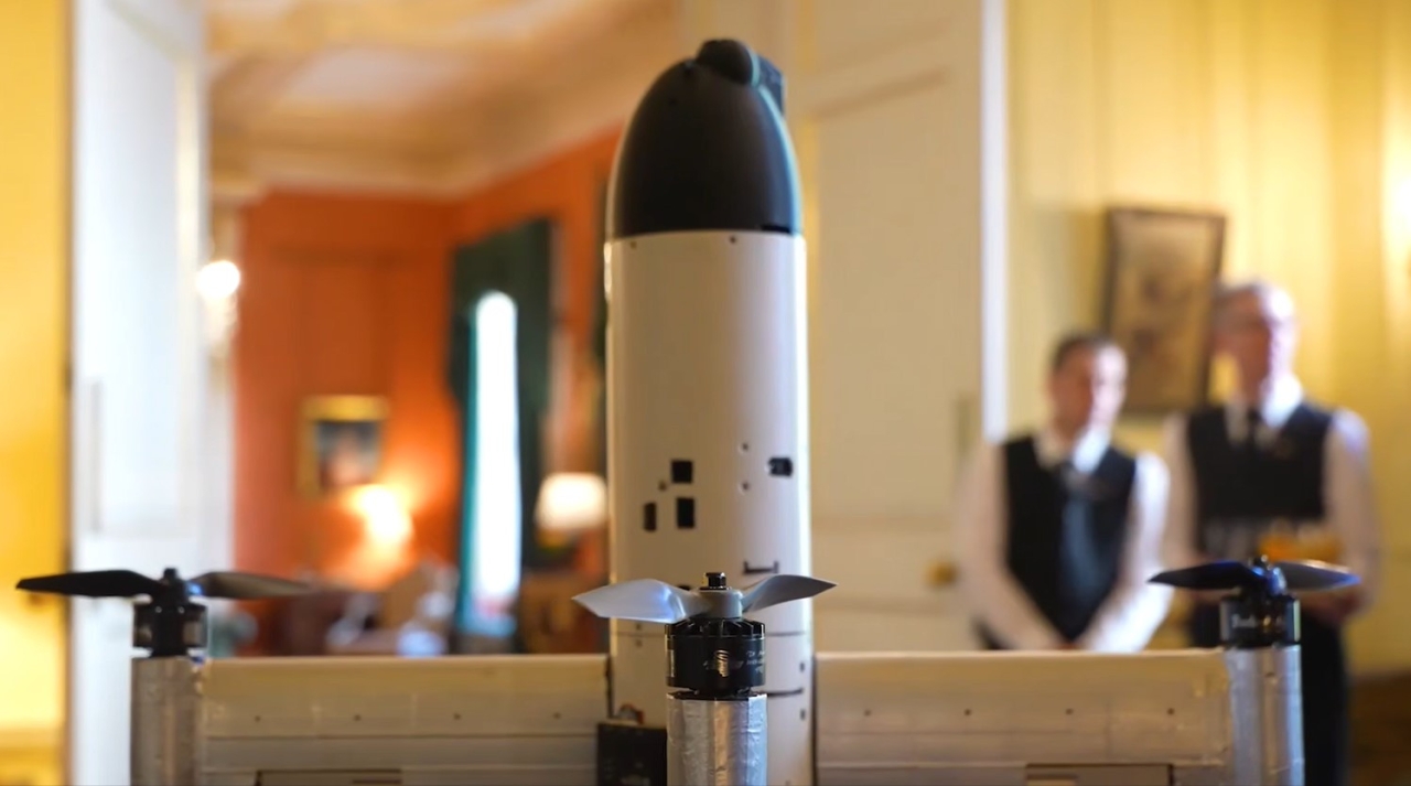 Умєров: спершу ми експериментально випустимо 1 000 их дронів-перехоплювачів OCTOPUS 1