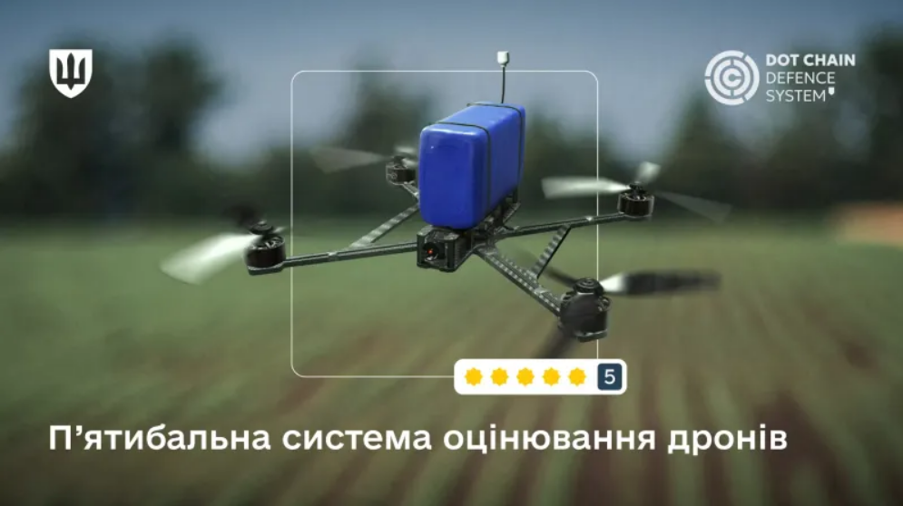 Військові можуть залишати відгуки й оцінки на дрони у маркетплейсі зброї DOT Chain Defence - що це 2