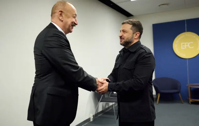 Зеленський обговорив з президентом Азербайджану сратегічне партнерство 1