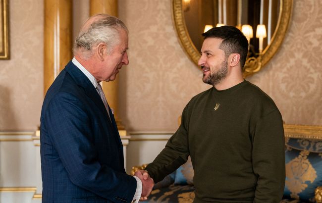 Зеленський зустрівся з королем Чарльзом III 24 жовтня 1