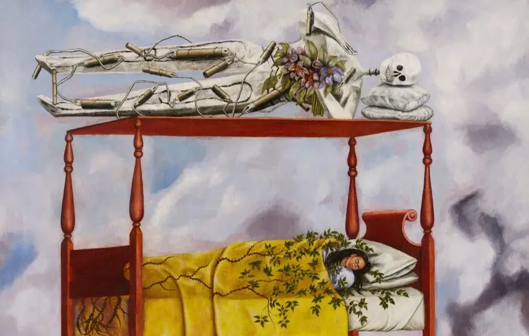 Автопортрет Фріди Кало Сон продали за рекордні 54,7 млн доларів - найдорожча робота жінки-художниці - новини культури 1