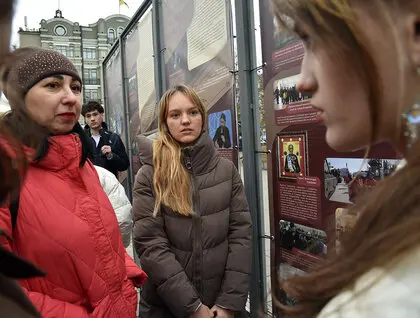 "Церковний рашизм" - у Києві відкрили виставку про роль РПЦ у війні проти України - фото 3