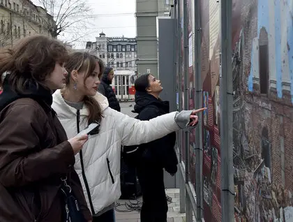 "Церковний рашизм" - у Києві відкрили виставку про роль РПЦ у війні проти України - фото 2