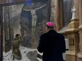 Картина «Молитва» з українським воїном буде передана до Ватикану - фото 19