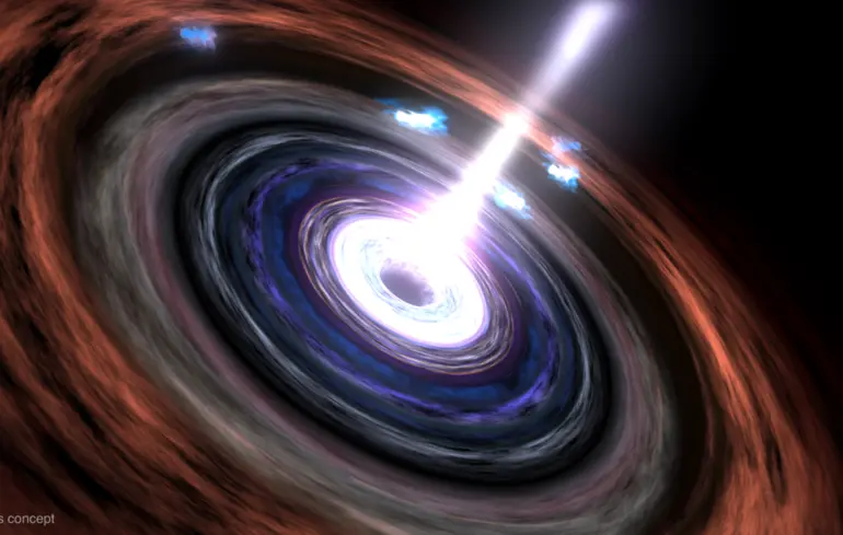 Рекордний спалах чорної діри - астрономи вперше в історії спостерігали таке поглинання зірки - новини науки 1