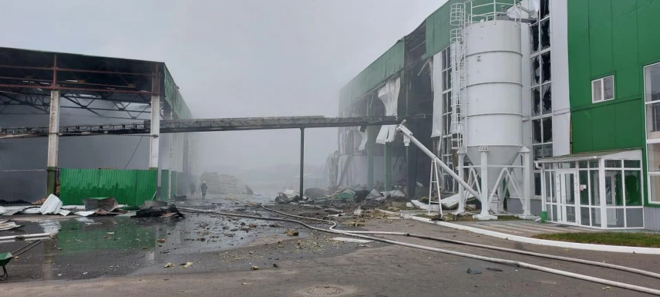 РФ вдарила по ТЕС на Чернігівщині, яка працювала на біомасі 2