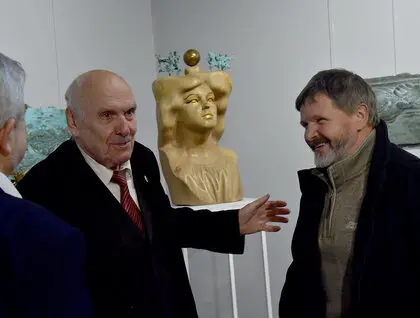 Скульптор Анатолій Кущ відкриває масштабну експозицію у Києві - фоторепортаж 5