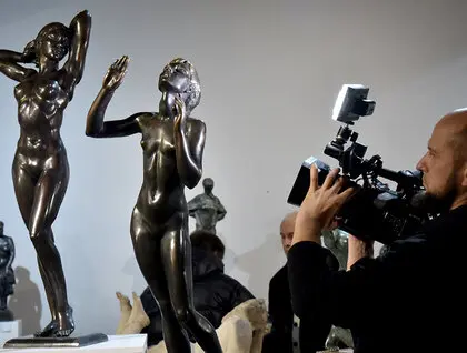 Скульптор Анатолій Кущ відкриває масштабну експозицію у Києві - фоторепортаж 13