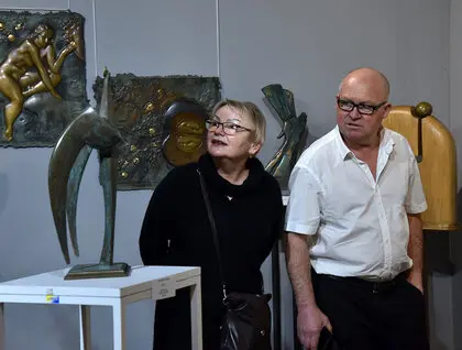 Скульптор Анатолій Кущ відкриває масштабну експозицію у Києві - фоторепортаж 3