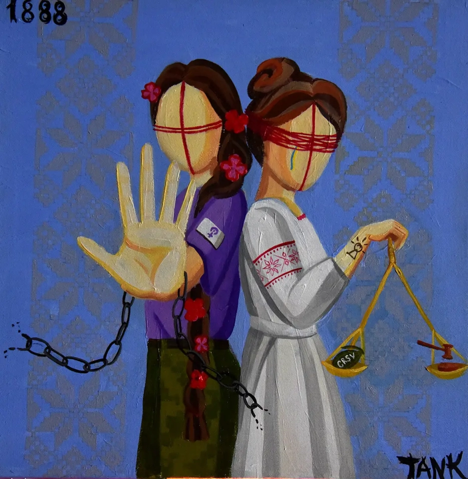 У Києві презентували картини присвячені річниці Резолюції ООН 1325 11