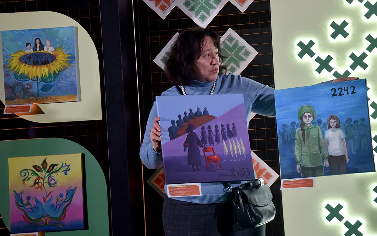 У Києві презентували картини присвячені річниці Резолюції ООН 1325 8