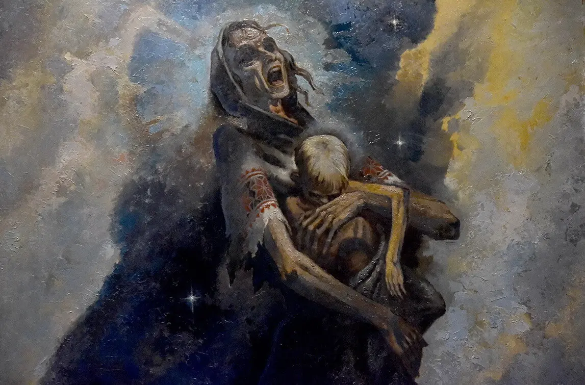 У Музеї Голодомору після реставрації презентували першу у світі картину про геноцид Рік 1933 13