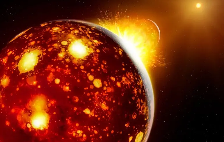 Звідки взялася Тея - вчені розповіли про походження об'єкта, який врізався в Землю Звідки взялася Тея - вчені розповіли про походження об'єкта, який врізався в Землю 1