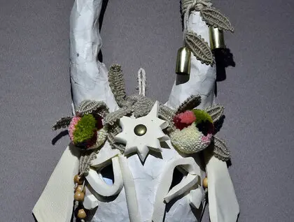 100 кіз Лесі Патоки - в Українському Домі відкрили виставку обрядових масок - фото 2