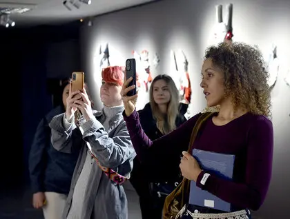 100 кіз Лесі Патоки - в Українському Домі відкрили виставку обрядових масок - фото 6