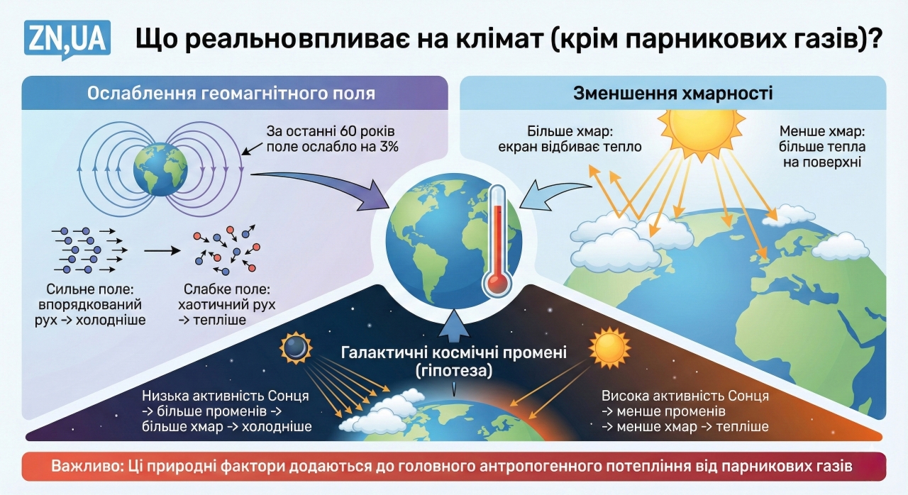 Астрофізик розвінчав головний міф про глобальне потепління та назвав справжні чинники 4