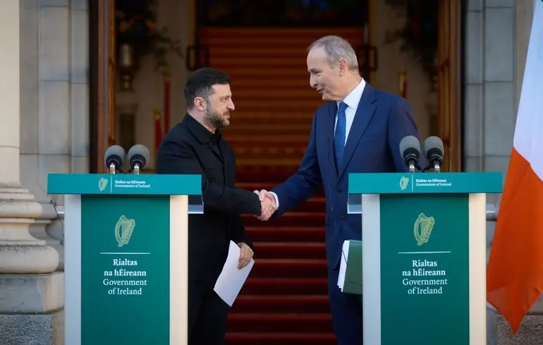 Історичний візит - Ірландія посилює підтримку України та виділяє новий фінансовий пакет 1