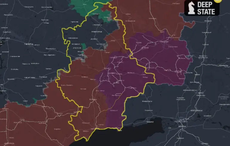 Як Росія окупувала Донецьку область – у DeepState показали темпи просування ворога на відео – новини Україна 1