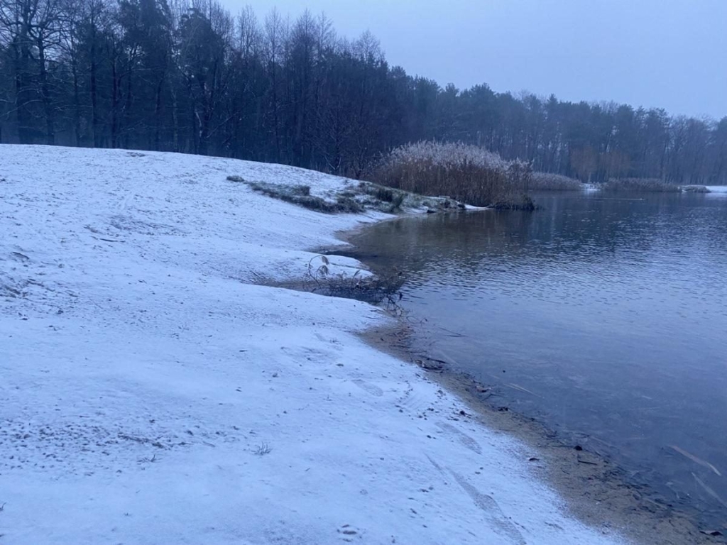 Київ засипало першим снігом (фото)
