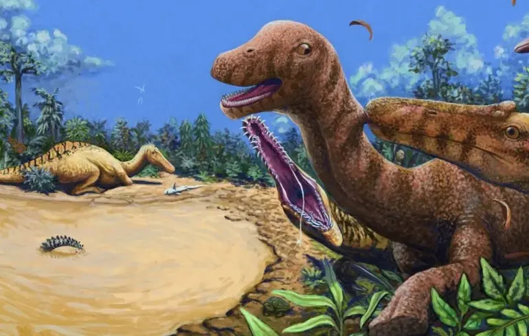 Новий вид спінозавра - вчені знайшли рештки динозавра завдовжки з пікап у Таїланді 1