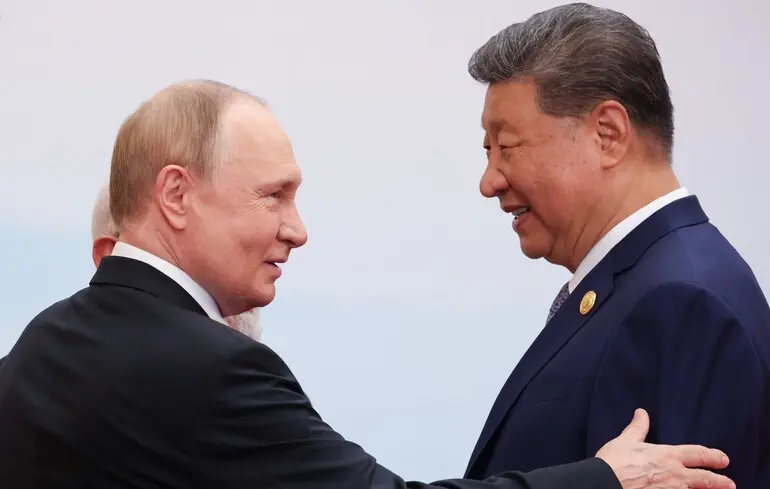 Співпраця Росії та Китаю - Сі та Путін привітали один одного з новим роком 1