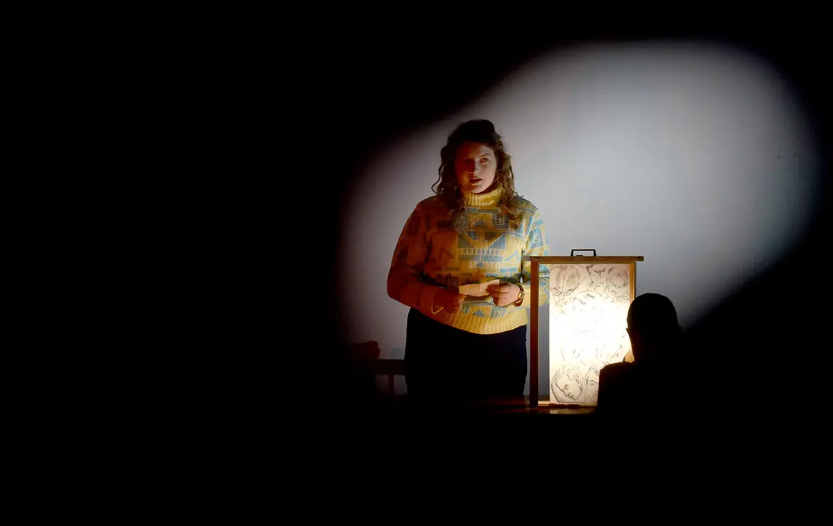 У Києві вшанували пам'ять Алли Горської: Театр ШАРЖ представив виставу Вітражі долі 13