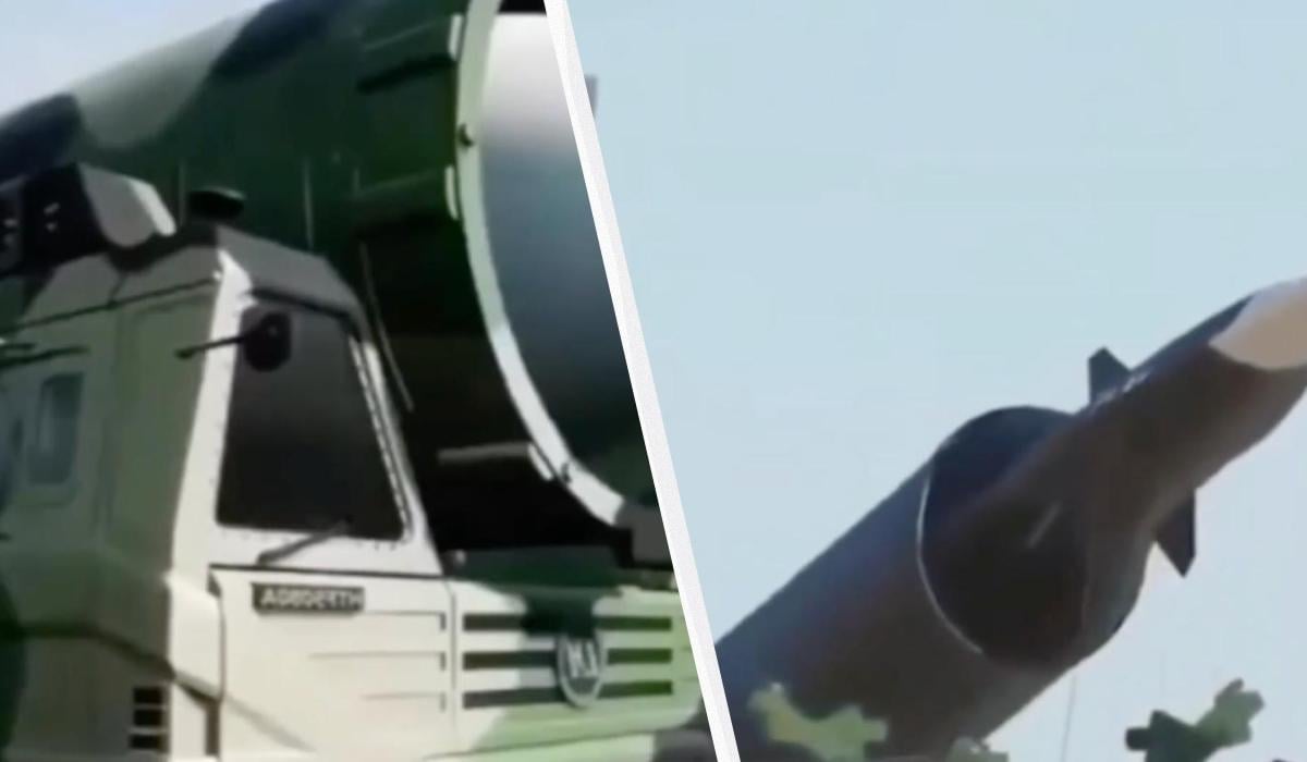 Китай розгорнув нову міжконтинентальну ракету DF-27 / Колаж УНІАН, скриншоти
