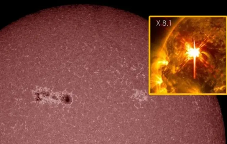 5-6 лютого 2026 року на Землі очікуються магнітні бурі, які виникнуть внаслідок активності сонячної плями. 1
