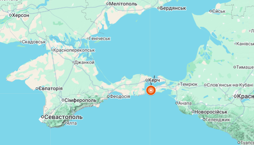 Біля берегів Криму вранці стався землетрус: де знаходився епіцентр 2