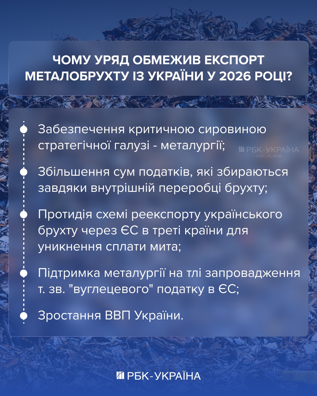 Експорт брухту під обмеженням: хто лобіює скасування і як Україна втрачала мільярди 2