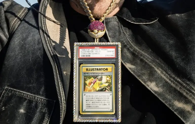 Картку Pikachu Illustrator реалізували за 16,5 мільйона доларів — Логан Пол встановив новий рекорд на аукціоні Goldin. 1