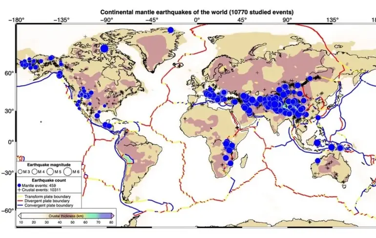 Мантійні землетруси – що це таке і де їх виявили науковці. 1
