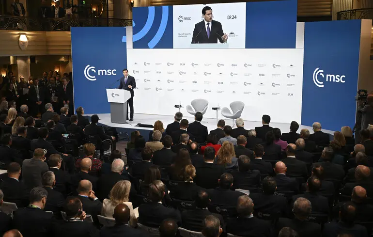 Марко Рубіо оголосив про завершення порядку, що базується на правилах, під час Мюнхенської конференції 2026. 1