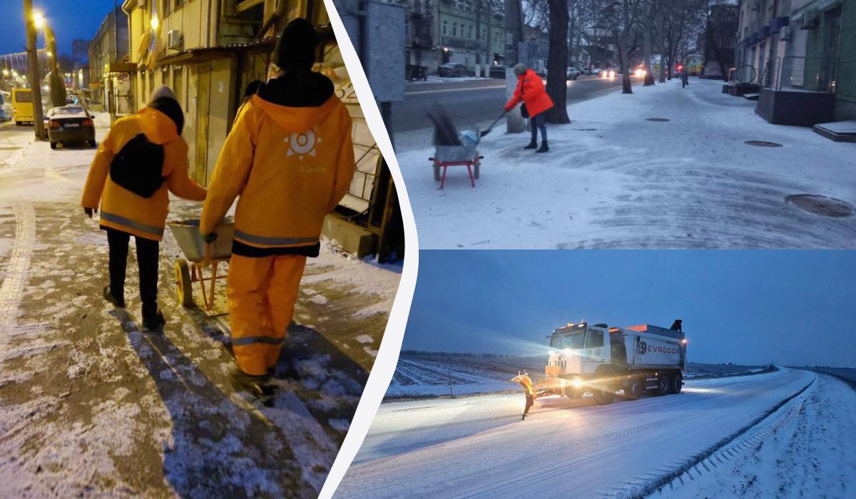 На Одещину прийшов циклон: міжнародну трасу засипає снігом, краще утриматися від поїздок (фото) 1 На Одещину зайшов циклон: міжнародну трасу завалює снігом, краще нікуди не їхати (фото)