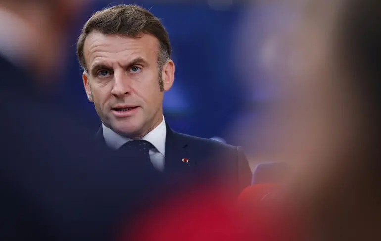 Президент Франції Еммануель Макрон прокоментував ситуацію з миром в Україні. 1