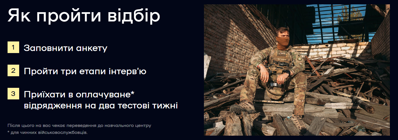 Проект "На досвіді" в Україні: хто може служити інструктором й отримувати до 51 тисячі 5