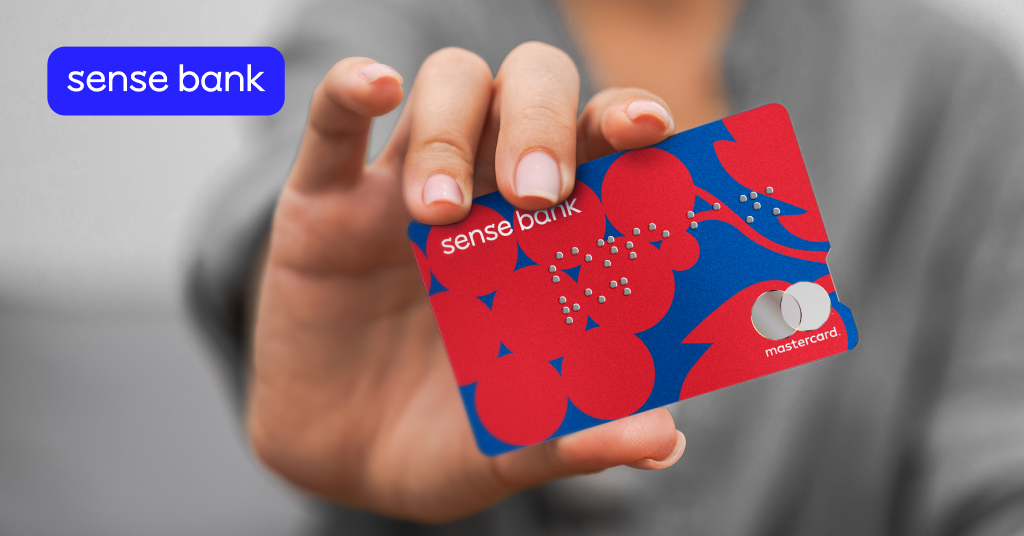 Sense Bank та Mastercard запустили першу інклюзивну картку RED 2.0: у чому особливість 2