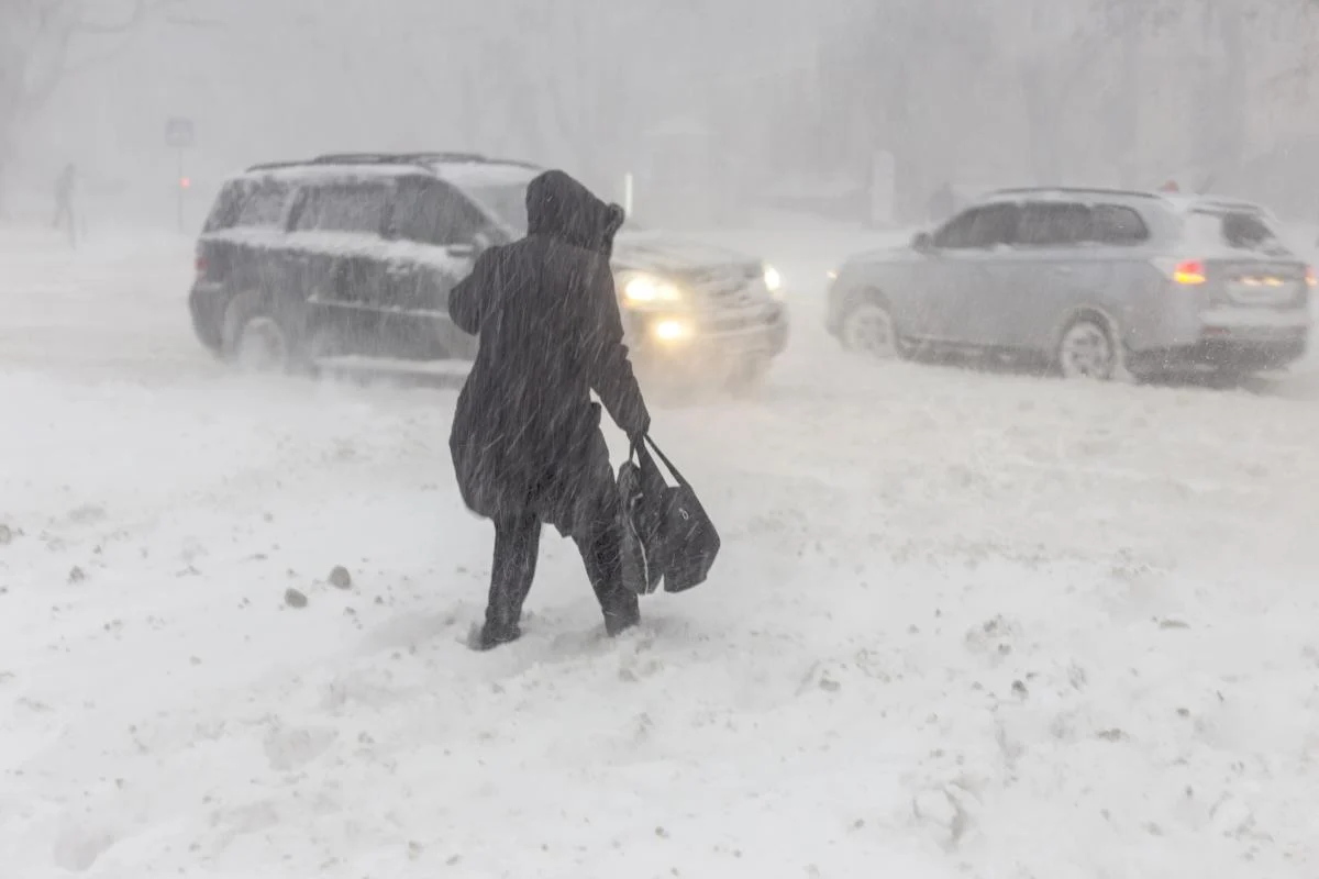 Синоптикиня спрогнозувала хуртовини та різку зміну погоди в Україні