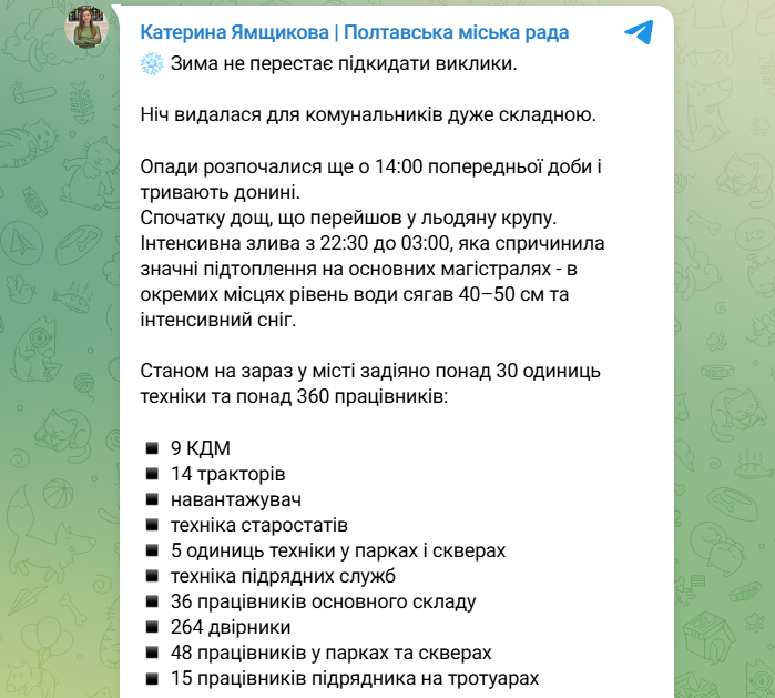 Сніговий колапс і пів метра води: де негода паралізувала життя українців (фото, відео) 6